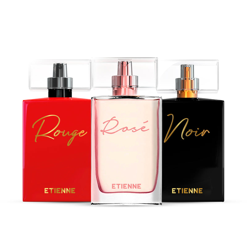 SET DELUXE COLLECTION ROUGE + ROSE + NOIR