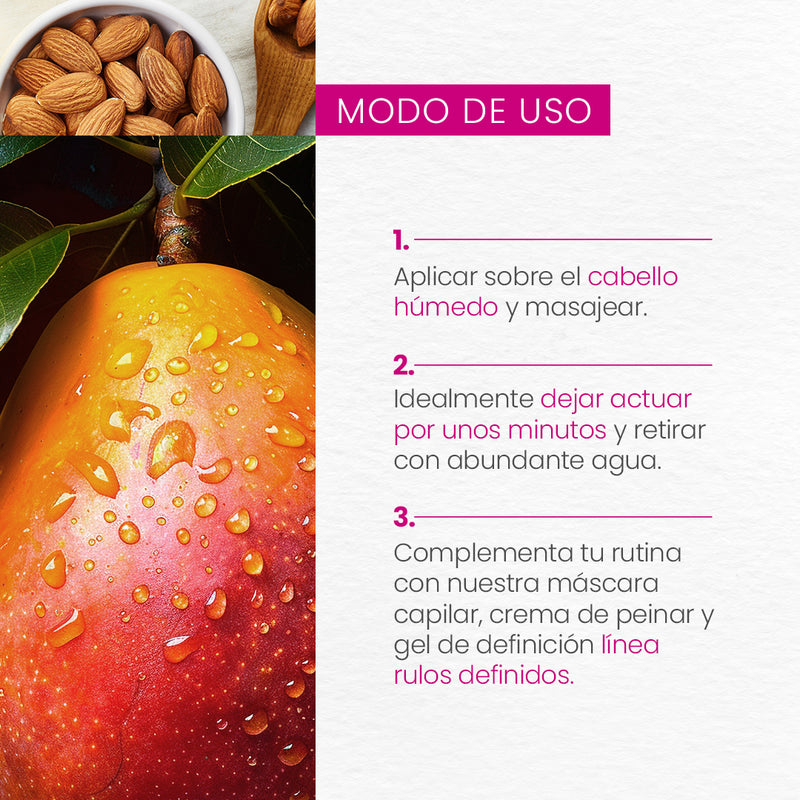 Naturaloe Shampoo Rulos Definidos 350 Ml