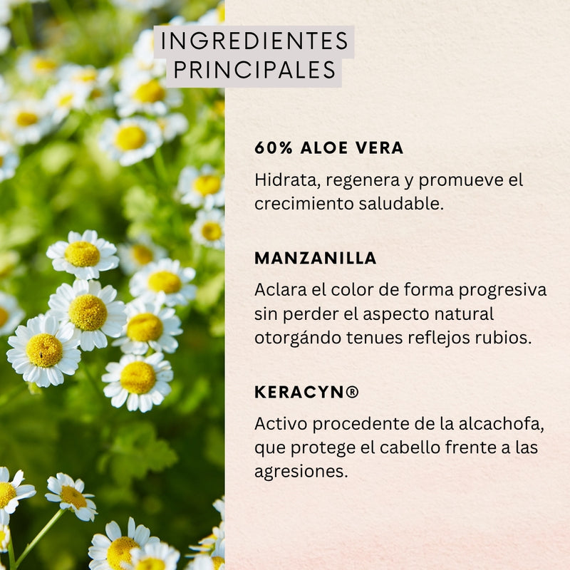 Mascara Reparacion Profunda Reflejos Rubios 300ml Naturaloe