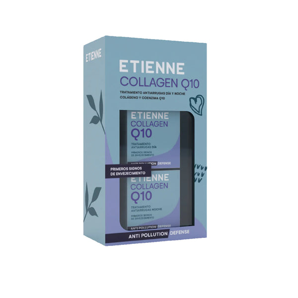 Etienne Crema Collagen Q10 Día 50gr + Crema Collagen Q10 Noche 50gr