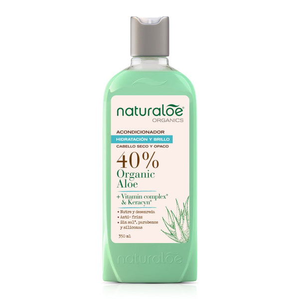 Acondicionador Naturaloe Hidratación y Brillo 350 ml