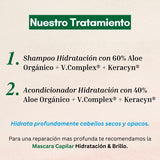 Shampoo  + Acondicionador Hidratación y Brillo 350ml