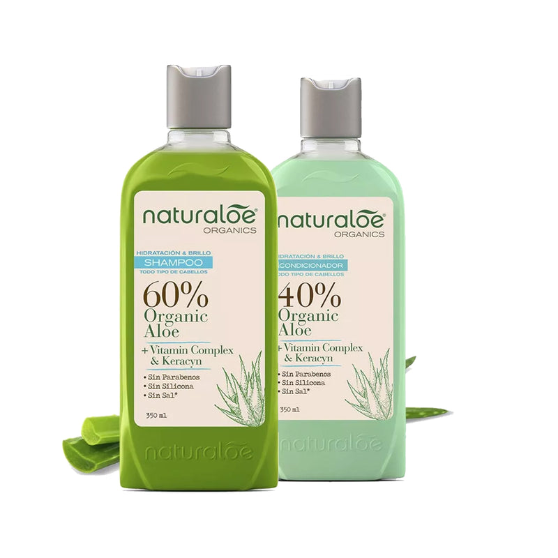 Shampoo  + Acondicionador Hidratación y Brillo 350ml