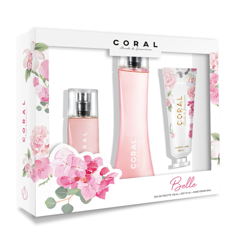 Set Coral Belle 100ml + 55ml + Crema