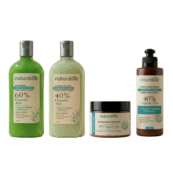 Set Línea Completa Hidratación y Brillo