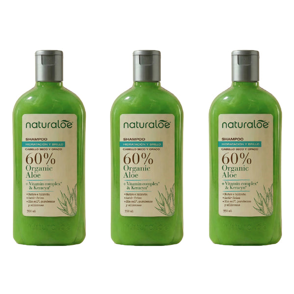 Set 3 Shampoo Hidratación y Brillo