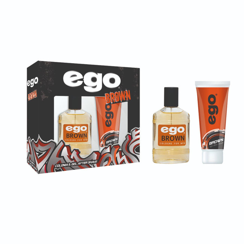 Set Ego Brown + Gel After Shave