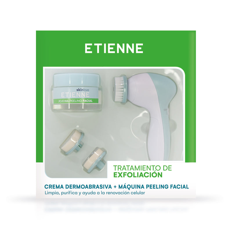 Etienne Crema Dermoabrasiva Jojoba 50gr + Máquina Dermoabrasiva