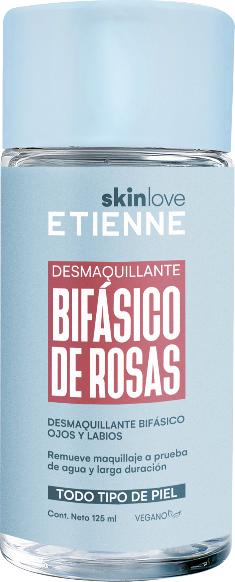 DESMAQUILLANTE BIFASICO DE ROSAS 125ML