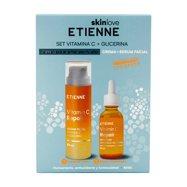 Set Vitamina C + Glicerina Etienne Skin