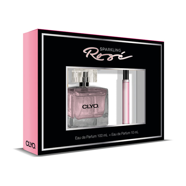 CLYO Sparkling Rosé EDT 100ml + Perfumero 10ml