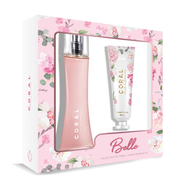 Set Coral Belle 100Ml + Hand Cream 50Ml
