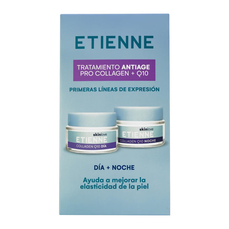 Etienne Collagen Q10 Día y Noche 50g c/u