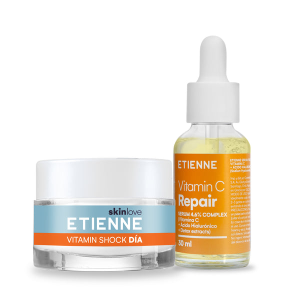 Vitamin Shock Día 50g + Serum C Repair