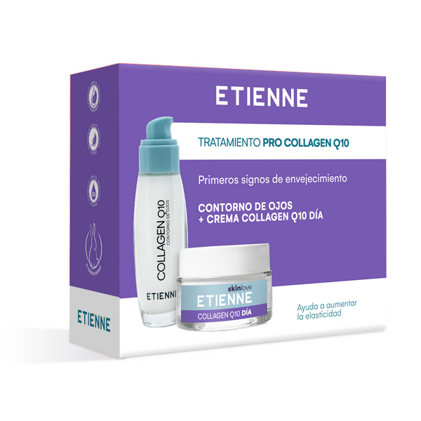 Collagen Q10 Día 50g + Contorno de Ojos 15g