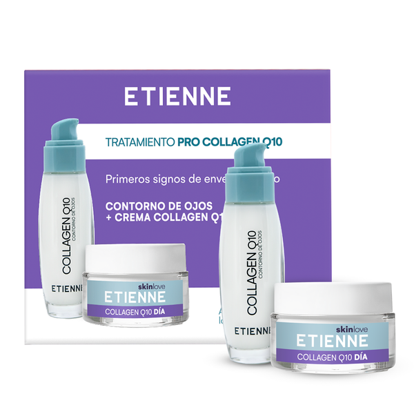 Collagen Q10 Día 50g + Contorno de Ojos 15g