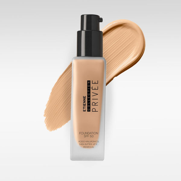 Privee Foundation SPF50 Lumiere 01 Acido Hialuronico Vitam E