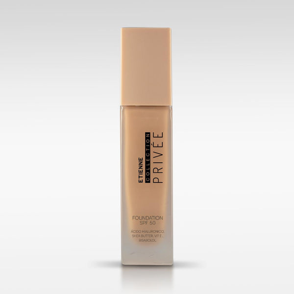 Privee Foundation SPF50 Toast 03 Acido Hialuronico y Vitam E