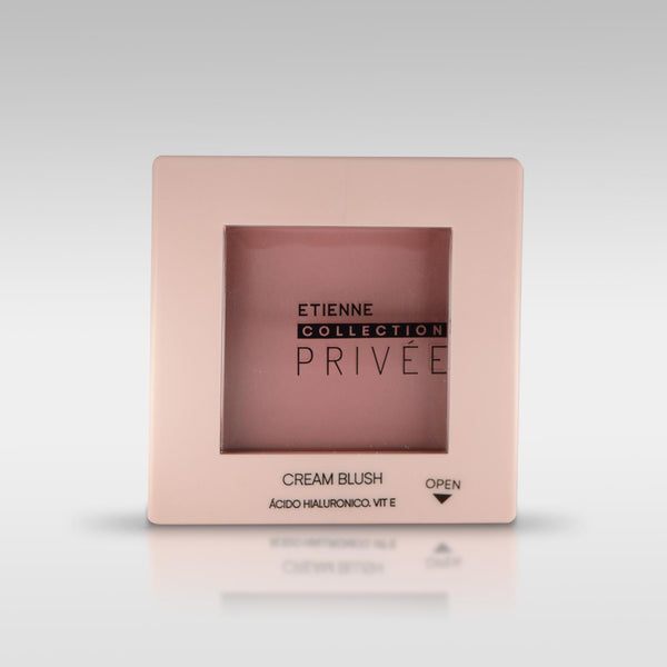 Privee Cream Blush Coral con Acido Hialuronico y Vitamina E