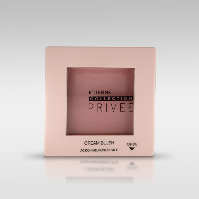 Privee Cream Blush Coral con Acido Hialuronico y Vitamina E