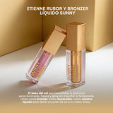 Etienne Rubor Líquido Sunny Glow Tono Rose
