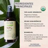 Naturaloe Estuche Mist Facial , Agua Micelar y Crema Hidratante Día