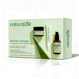 Naturaloe Estuche Antiage Serum, Contorno de Ojos y Crema Día