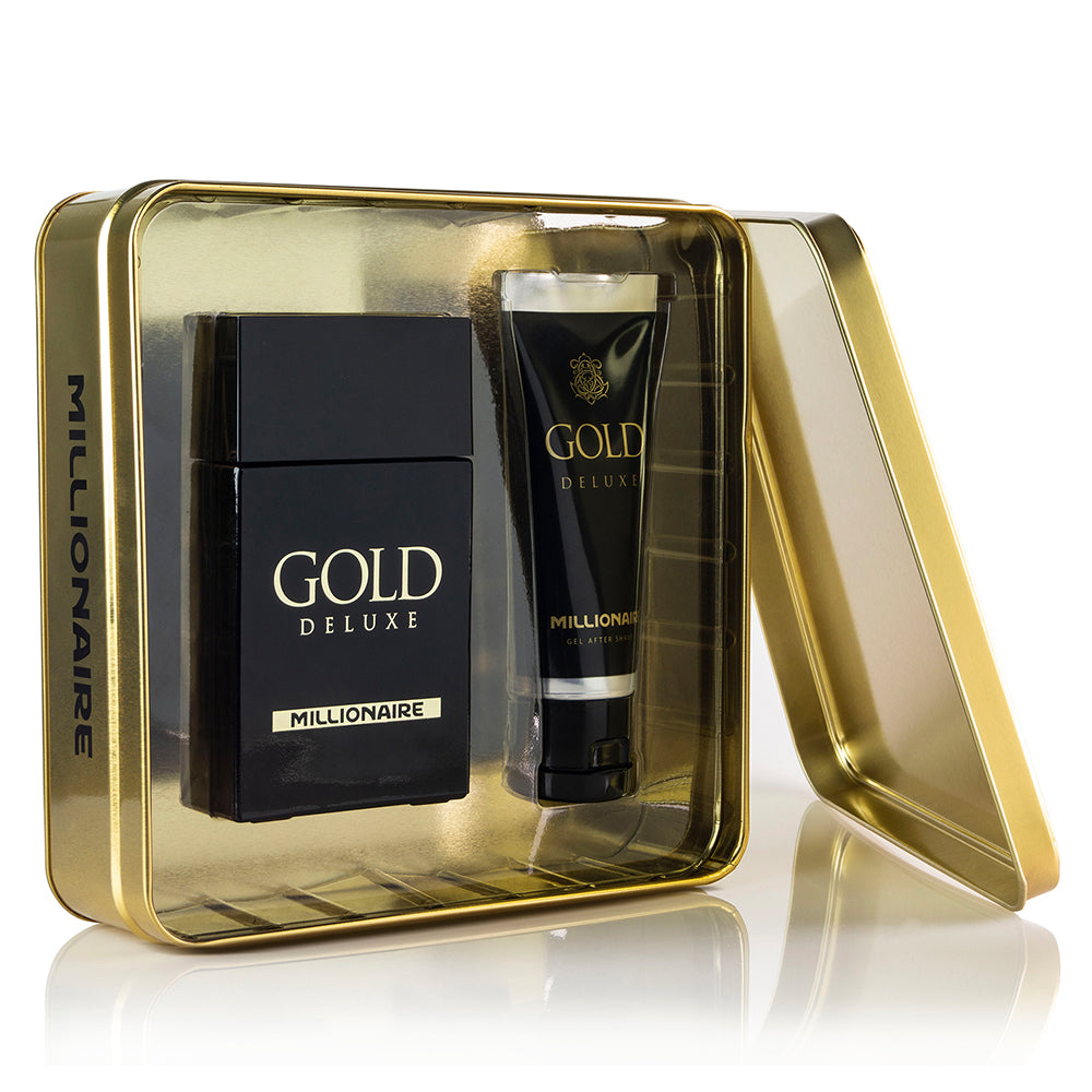 Millionaire Gold Deluxe 100ml EDP + After Shave 75ml