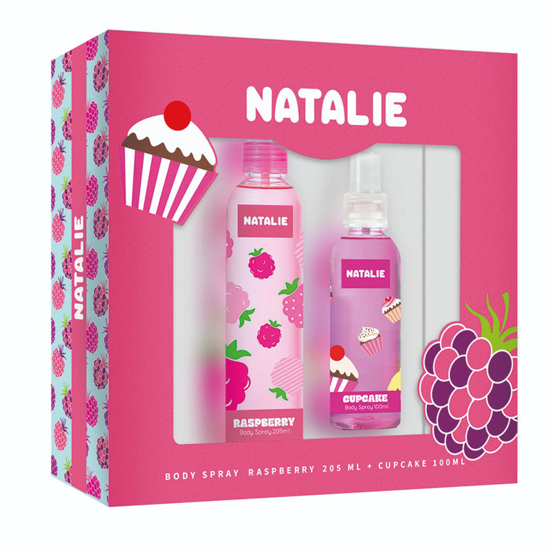 Set Natalie Botanicals Raspberry 205ml + Cup Cake 100ml EDT